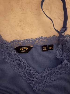 Superdry Blue Lace Cami thumbnail 2