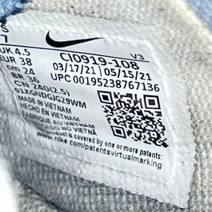 Nike Air Force 1 Shadow White University Red Sneakers CI0919-108 Womens 7 thumbnail 2
