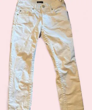 True-religion Women's White Jeans thumbnail 1