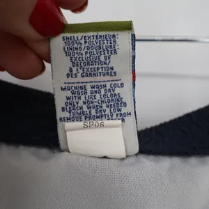 Old Navy Women's Navy Blue White Contrast Trim Dolphin Running Shorts Large thumbnail 3