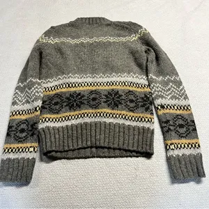 J. Crew Grey Winter Thick Mohair & Wool Sweater Size XSmall EUC thumbnail 4
