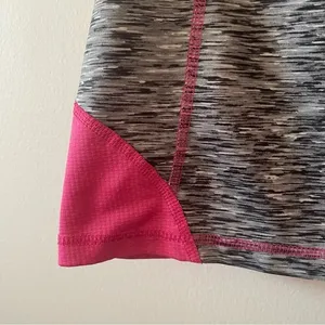 Tek Gear Pink and Gray Athletic Tank Top Small thumbnail 6