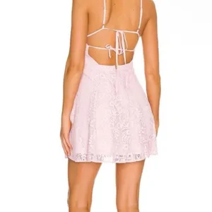 For Love & Lemons Underwire Girlhoodcord Dress Size Small NWT Baby Pink thumbnail 4