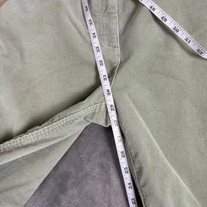 Charter Club Corduroy Pants Women's 10 Green Laura Fit Normcore Retro Academia thumbnail 5