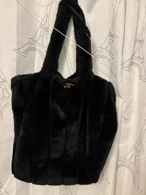 Victoria's Secret fur purse large inside casual or western wear.tote thumbnail 2