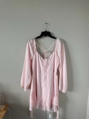Trixxi Pink Wrap Mini Dress 🎀 thumbnail 5
