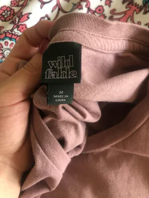 Wild Fable ruffle crop top thumbnail 4