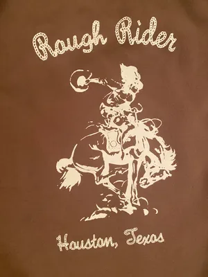Brandy Melville Brown Rough Rider Sweatshirt thumbnail 2