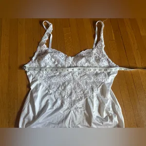 Vtg Vanity Fair Lace Front Camisole, Size 38 (modern L) thumbnail 3