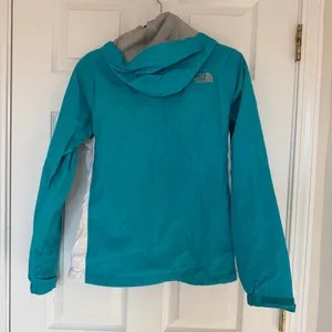 Women's The North Face Teal Colored Hyvent Rain Coat Size Extra Small thumbnail 10