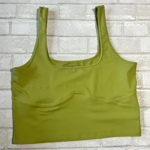 Abercrombie & Fitch Olive Tank Top thumbnail 1