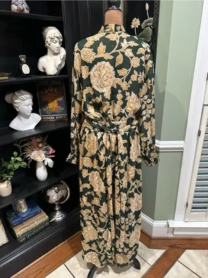Dress Forum Floral Baroque V‑Neck Maxi Dress – Size Large (NWT) thumbnail 8