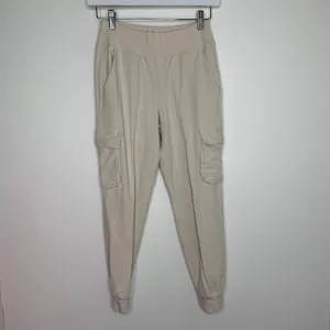 ALO Yoga High Rise Cargo Sweat Pant Cuffed Jogger 7/8 Size XS Womens thumbnail 2