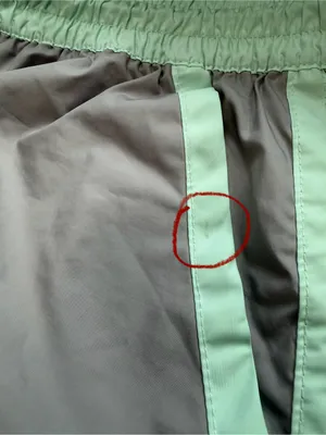 Nike Women's Gray & Mint Green Athletic Running Shorts Size M thumbnail 10