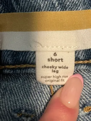 Wide Leg Jeans Blue Size 6 thumbnail 5