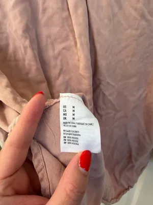 American Eagle Outfitters Dusty Pink Boyfriend Fit Button-Up Shirt thumbnail 5