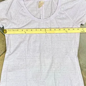 CALIA by Carrie Underwood Striped Workout T-shirt Medium thumbnail 3