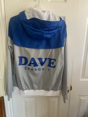 Nike Men’s White/Blue/Gray Windbreaker Jacket (Medium) thumbnail 10