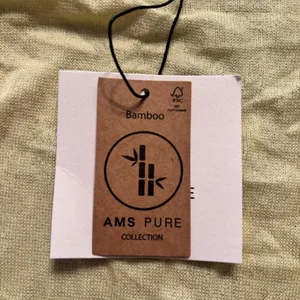 AMS Pure Flowy Open Cardigan Lemon Women's Size‎ L Boho, Peasant NWT thumbnail 4