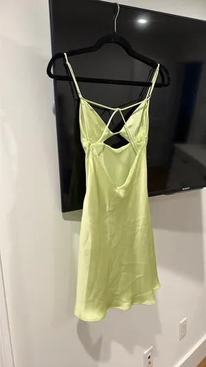 ZARA Dress Mini Green thumbnail 2