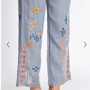 Johnny Was Elektra Linen Pants Size XS. NWT thumbnail 4