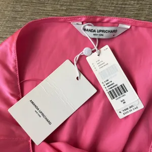 Amanda Uprichard Silk Pink Marrone Dress Size Medium thumbnail 7