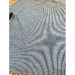 Banana Republic Womens Serenity Blue Ribbed Crewneck Pullover‎ Sweater S thumbnail 3