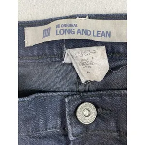 GAP Jeans Womens 30x31 Black Long and Lean Flare Boot Tag Size 6A thumbnail 7