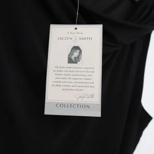 Jaclyn Smith Dress Womens XXL Cowl Neck Sheath Black Draped Sleeveless NEW thumbnail 3