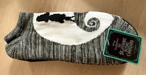 Disney Tim Burton's The Nightmare Before Christmas No-Shows 5 Pairs Socks thumbnail 1
