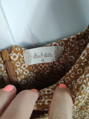 Altar'd State Floral Sundress thumbnail 5