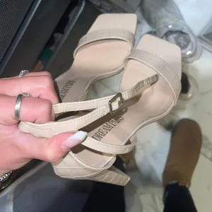 Nude Heels Tan Size 7.5 thumbnail 1