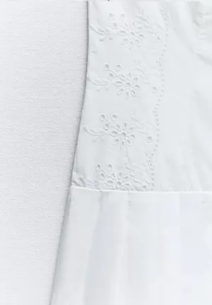 ZARA Embroidered Dress thumbnail 10