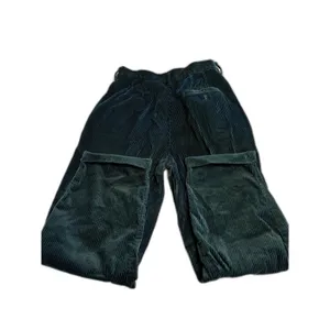 Eddie Bauer Corduroy Pants Womens Petite 10 Green Straight Leg High Rise thumbnail 7