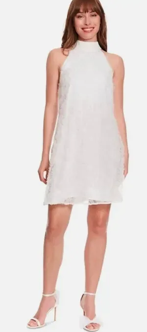 NWT Ivy + Blu White Floral Dress 12 thumbnail 1