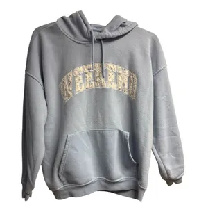 Better Together “Weekend” Coquette Shabby Choc Patchwork Hoodie Size Large thumbnail 1