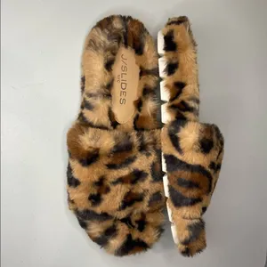 J/SLIDES faux fur slides size 7 thumbnail 3
