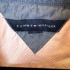 Tommy Hilfiger Pink Textured Button Down Shirt – Women’s Medium thumbnail 7