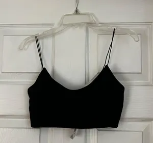 PacSun NWT LA Hearts Black Bralette with Skinny Elastic Straps thumbnail 1