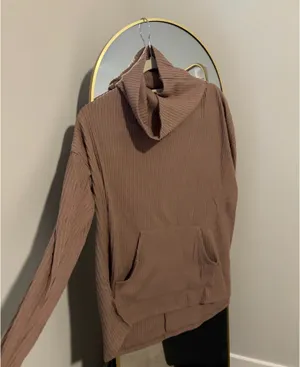 Off purple turtleneck sweater thumbnail 3