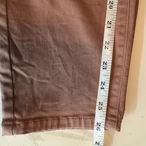 Buffalo David Bitton Havana Pants Women 10/30 Mauve Brown High Rise Ankle Skinny thumbnail 12