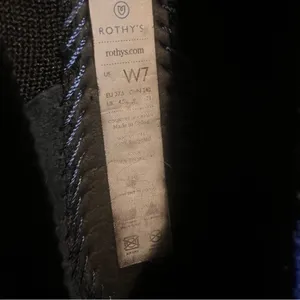 Rothy’s The Point Black Flat, machine washable size 7 thumbnail 9