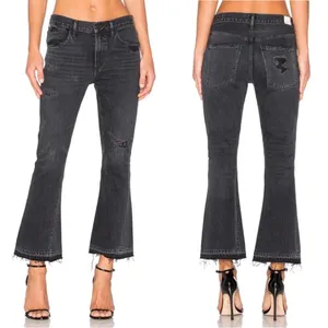 Citizens of Humanity Sasha Twist Crop Flare Jeans 30 thumbnail 2