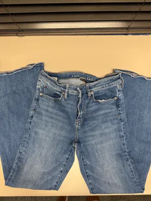 American Eagle Low Rise Flare Size 4 Short thumbnail 2