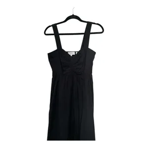 NWT A.L.C. Lilah II Cotton Midi Dress Black - Size 4 (Original Price $495) thumbnail 6