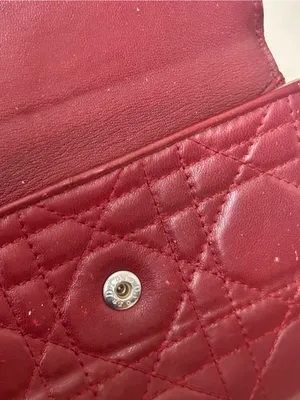 Christian Dior Lady Dior Leather Compact Wallet thumbnail 8
