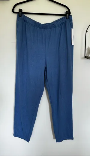 NWOT‎ Aqua Lounge Blue Pajama Pants Size XL thumbnail 1