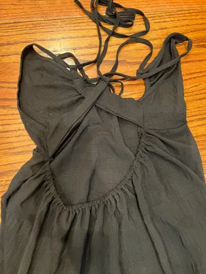 SheIn Black Maxi Dress thumbnail 6