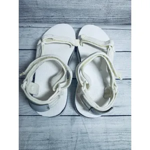 TEVA UNIVERSAL Mesh Brigth WHITE PLATFORM SANDALS SIZE USA  7 thumbnail 4