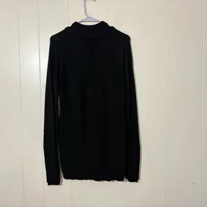 Lululemon Merino Wool Full Zip Jacket Black Thermal Ski Base Layer Women’s Small thumbnail 7